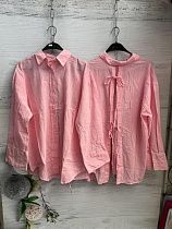 Рубашка New Season 8596 pink - делук