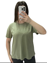 Футболка Elena&Vika 25052 khaki - делук