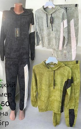 Костюм Спорт Phi Hung P105 black - делук