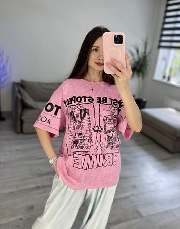 Футболка S.Style 40 pink - делук