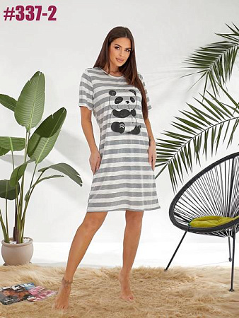 Платье Bat 337-2 grey - делук
