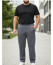 Штаны Спорт Style M.Clothes SM8 grey - делук