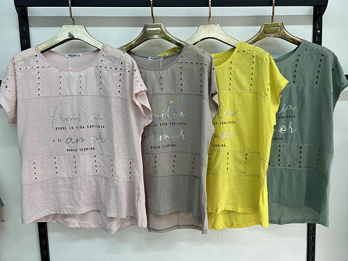 Футболка Estima 9543 yellow - делук