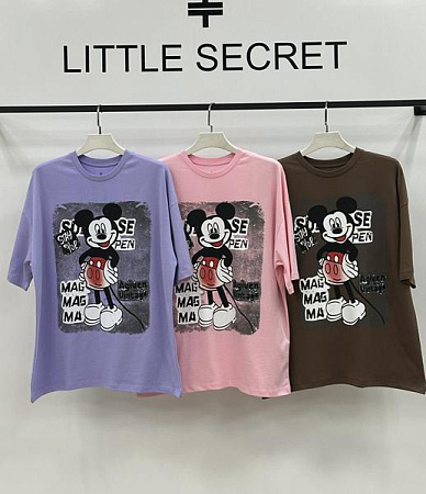 Футболка Little Secret 500344 l.pink - делук