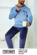 Пижама Fili Wear 70148 l.blue - делук