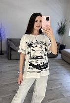 Футболка S.Style 01 white - делук