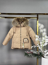 Куртка Delfinka 1247-1 beige - делук