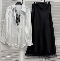 Юбка Divo 1310 black - делук