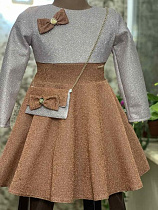 Платье Safi M264 beige - делук