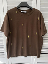 Футболка Karon 6305 brown - делук