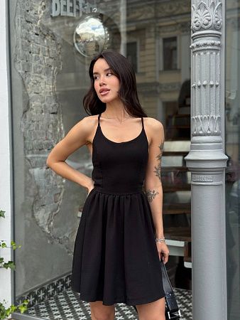 Сарафан Arina 1615 black - делук