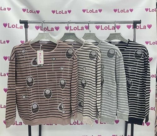 Свитер Lola LL101 brown - делук