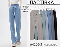 Джинсы А4206-3 - делук