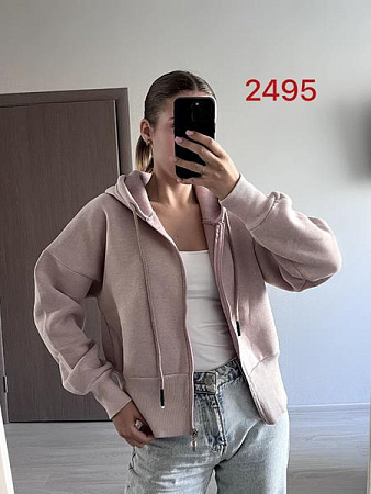 Кофта Спорт Fsn 2495 beige - делук