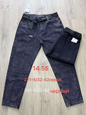 Джинсы God Baron 331-5 black - делук