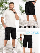 Шорты Vingvgs 038-8 black - делук
