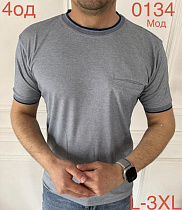 Футболка Надийка ND1204-0134 grey - делук