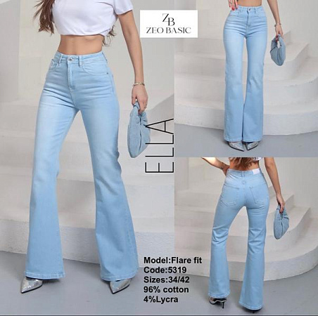 Джинсы Jeans Style 5319 l.blue - делук