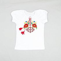 Вышиванка Webi 15-12 white - делук