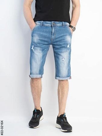 Бриджи Seven Group 0216 l.blue - делук