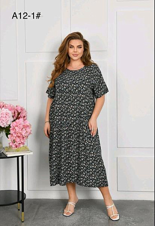 Платье Romeo Life A12-1 black - делук