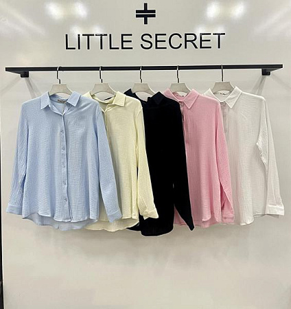 Рубашка Little Secret 4081 white - делук