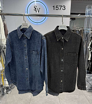 Рубашка Saint Wish 1573 d.grey - делук