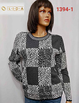 Свитер Lida 1394-1 grey - делук