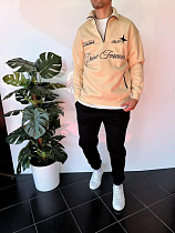 Свитер Three Black 2337 beige Свитер Three Black 2337 beige - делук