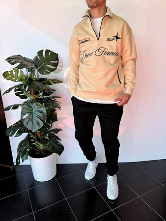 Свитер Three Black 2337 beige Свитер Three Black 2337 beige - делук