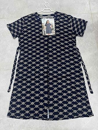 Халат Brilliant 2327 navy - делук