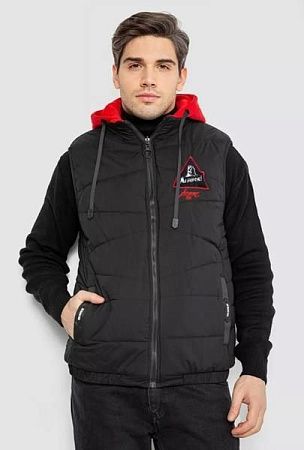 Жилетка Seven Group 99002 black-red - делук