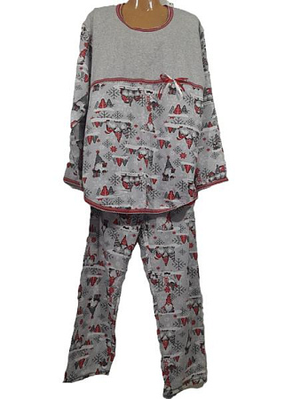 Пижама Akvarel A195 grey - делук