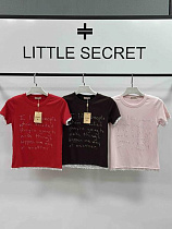 Футболка Little Secret 10576 brown - делук