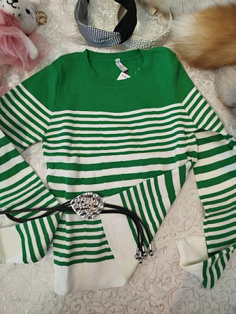 Свитер Liza Brend 5831 green - делук