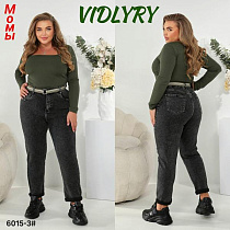 Джинсы Vidlyry 6015-3 black - делук
