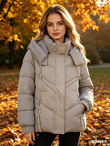 Куртка Jacket B0252 grey - делук