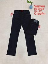 Джинсы Vanver D82063 black - делук