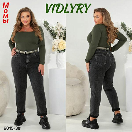 Джинсы Vidlyry 6015-3 black - делук