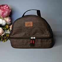 Косметичка Luna-Bag 23-115 brown - делук