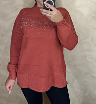 Свитер Levisha 24070 terrakot - делук