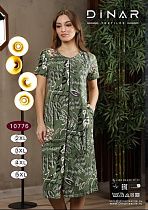 Халат Sss Annet DO-D10776 green - делук