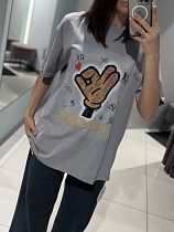 Футболка Comod 1079 l.grey - делук