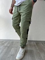 Джоггеры Safina 718 green - делук