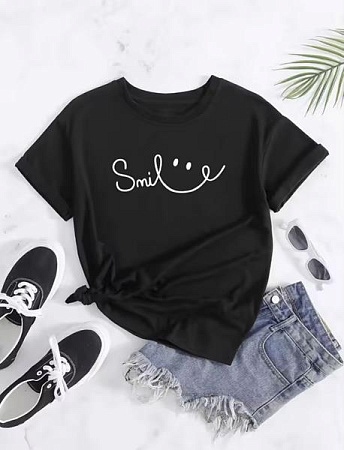 Футболка Alia 3002 black - делук