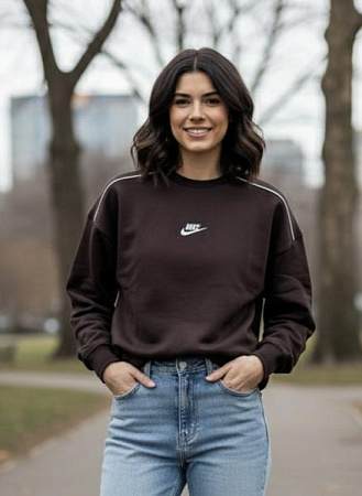 Свитер Delviago 0055-1 brown - делук