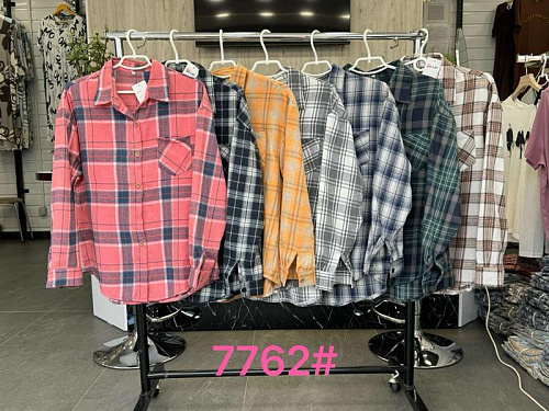 Рубашка Style Nadezhda 7762 green - делук