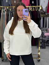 Худи Arina 4254 white - делук