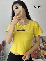 Футболка Fsn 6393 yellow - делук