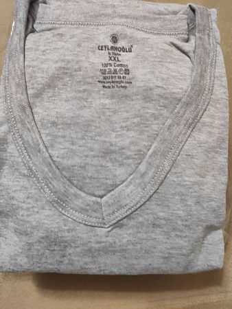 Футболка No Brand 0212 grey (XL) - делук